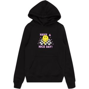 Mister Tee - Sweatshirt - Geel Lichtlila Zwart Offwhite - Met Capuchon