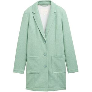 TOM TAILOR - Tussenmantel - Lichtgroen - Knoopsluiting - Opgezette Zakken