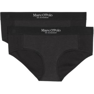 Marc O'Polo Slip 'Iconic Rib'  zwart