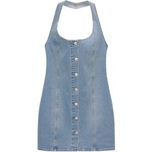 Pull&Bear Jurk  blauw denim