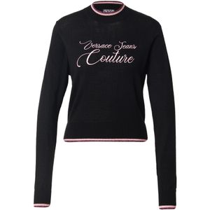 Versace Jeans Couture Trui  rosa / zwart