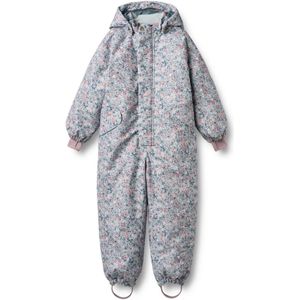 WHEAT Overall 'Miko'  pastelblauw / donkerblauw / lichtrood / wit