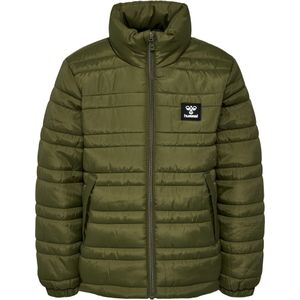 Hummel Gevoerde Jas - hmlMosse - Dark Olive - Hummel - 4 jaar (104) - Donsjassen