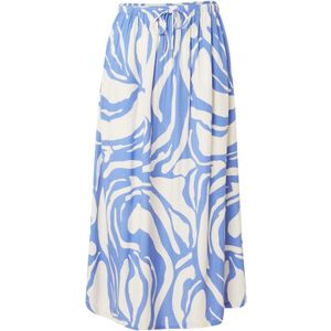 Soft Rebels Rok 'Mio'  azuur / wit