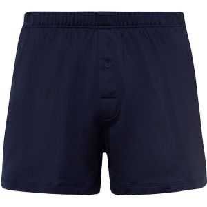 Hanro Boxershorts 'Cotton Sporty'  donkerblauw