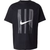 Nike Sportswear Shirt 'M90 AIR HO25'  antraciet / zwart / wit
