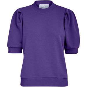minus Sweatshirt 'Mika'  violetblauw