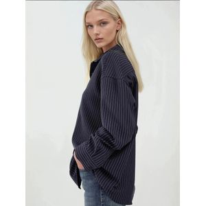 Hiccup Blouse  marine / wit