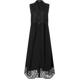 MORE & MORE - Blousejurk - Zwart - Knielengte - Mouwloos