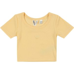 ROXY - Functioneel Shirt - Geel - Slanke Pasvorm - Kwartmouw