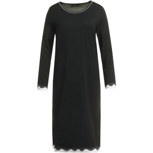 Ulla Popken Nachthemd  zwart / wit