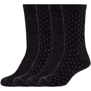 camano Sokken  grijs / zwart