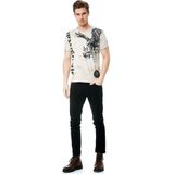 Rusty Neal - T-Shirt - Zwart - 100% Katoen