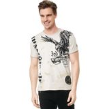 Rusty Neal - T-Shirt - Zwart - 100% Katoen