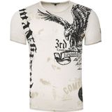 Rusty Neal - T-Shirt - Zwart - 100% Katoen