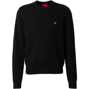 HUGO Trui 'Setal'  zwart