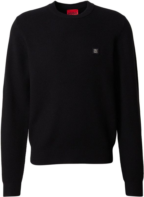 HUGO Trui 'Setal'  zwart