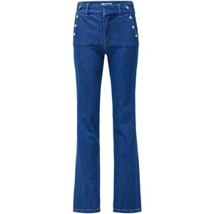 Chino Broek - Effen - Katoen - Lang - Mid Waist