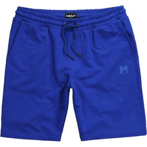 Men Plus Broek  kobaltblauw