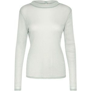 SAINT TROPEZ Shirt 'SZ Delila'  zilver