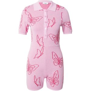 florence by mills exclusive for ABOUT YOU Jumpsuit 'Happy Hour'  rosa / donkerroze