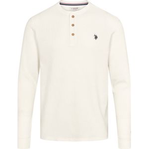 U.S. POLO ASSN. Shirt 'Rex'  zwart / wit