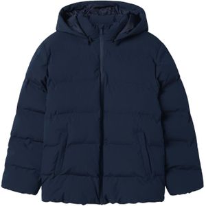 Puffer Jas - Geweven Stof - Afneembare Capuchon - Lange Mouwen - Ritssluiting