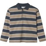 Name It - NKMOLLIE - Polo - Hazelnoot - 100% Katoen van Gecontroleerde Biologische Landbouw