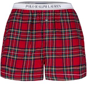Polo Ralph Lauren Pyjamabroek ' Cozy Flannel '  rood