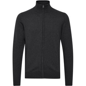 11 Project Gebreid vest 'MELKER'  grijs