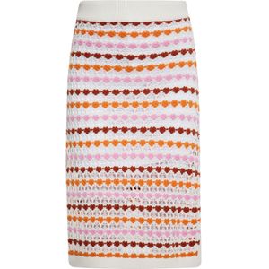 IZIA Rok  oranje / pink / rood / wit