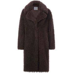 Rich & Royal - Lange Jas - Teddybont - Dames