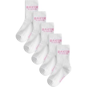 Baker by Ted Baker Sokken  lichtroze / wit