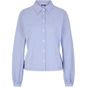 Blouse - Gestreept - Katoen - Lange Mouw - Normale Pasvorm