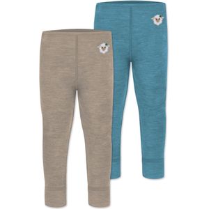 normani Onderbroek  beige / lichtblauw / wit