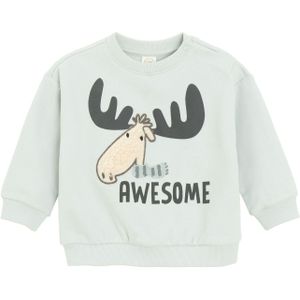 Cool Club Sweatshirt  beige / pastelblauw / antraciet