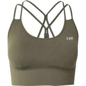 ICANIWILL Sport bh  donkergroen