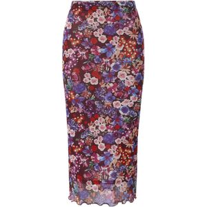 Rich & Royal Rok  blauw / lila / rosa / bloedrood