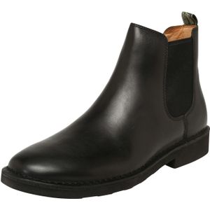 Polo Ralph Lauren - Talan - Chelsea Laarzen - Zwart - Leer - Plat