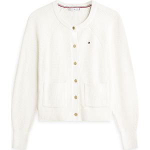 TOMMY HILFIGER Gebreid vest  wit