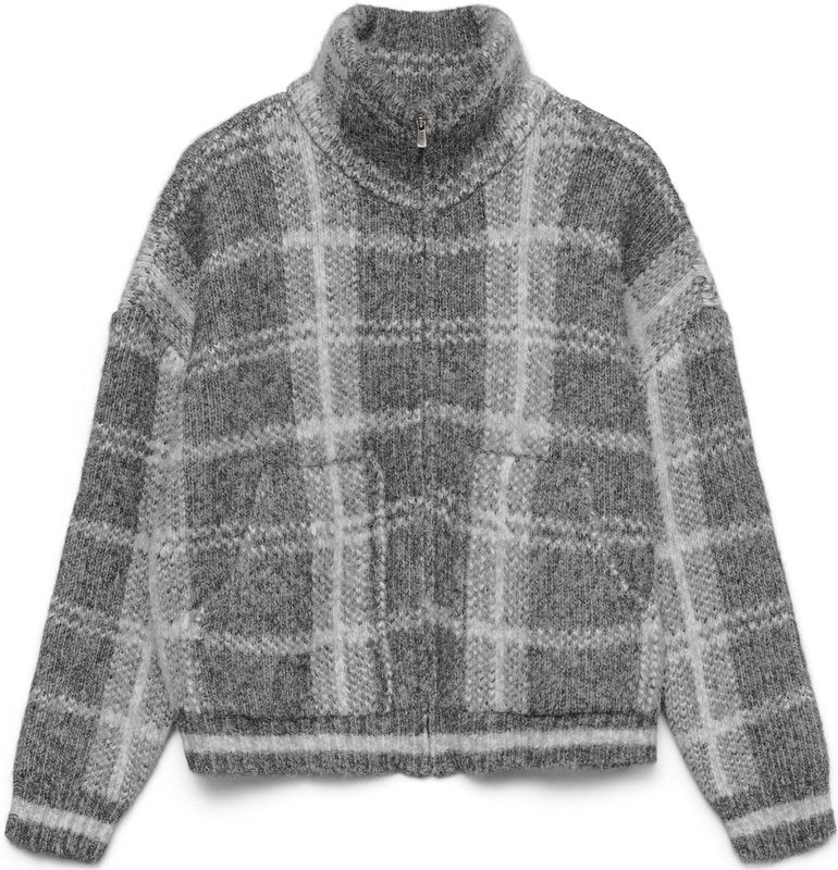 Vmlisa - Gebreid Vest - Hoge Hals - Lange Mouwen - Regular Fit