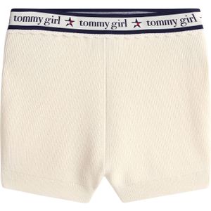 Tommy Jeans Broek  crème / navy / rood / wit