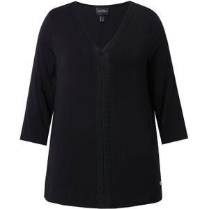 Ulla Popken Shirt  zwart