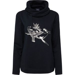 LAURASØN Sweatshirt  marine / wit