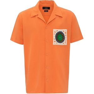 Antioch Overhemd  blauw / bruin / groen / oranje / wolwit