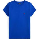 Polo Ralph Lauren - Shirt - Royal Blue - Kwartmouw - Effen