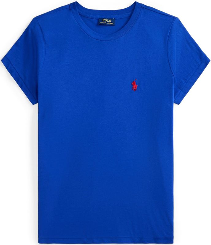 Polo Ralph Lauren - Shirt - Royal Blue - Kwartmouw - Effen