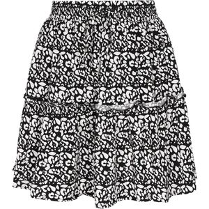 swirly Rok 'Back To School'  zwart / wit