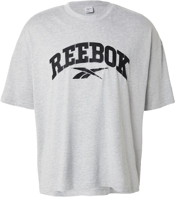 Reebok Functioneel shirt 'PAUL'  lichtgrijs / zwart