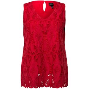 Ulla Popken Blouse  bloedrood